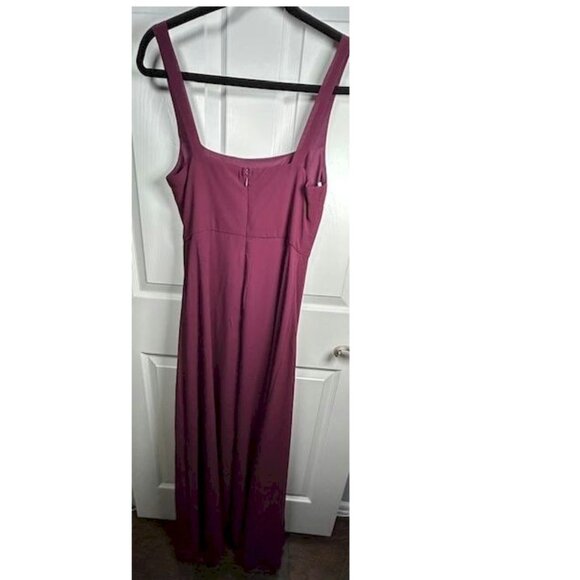 Lulu's Remarkable Arrival Plum Sleeveless Maxi Dress Size Medium NWOT - Picture 4 of 7